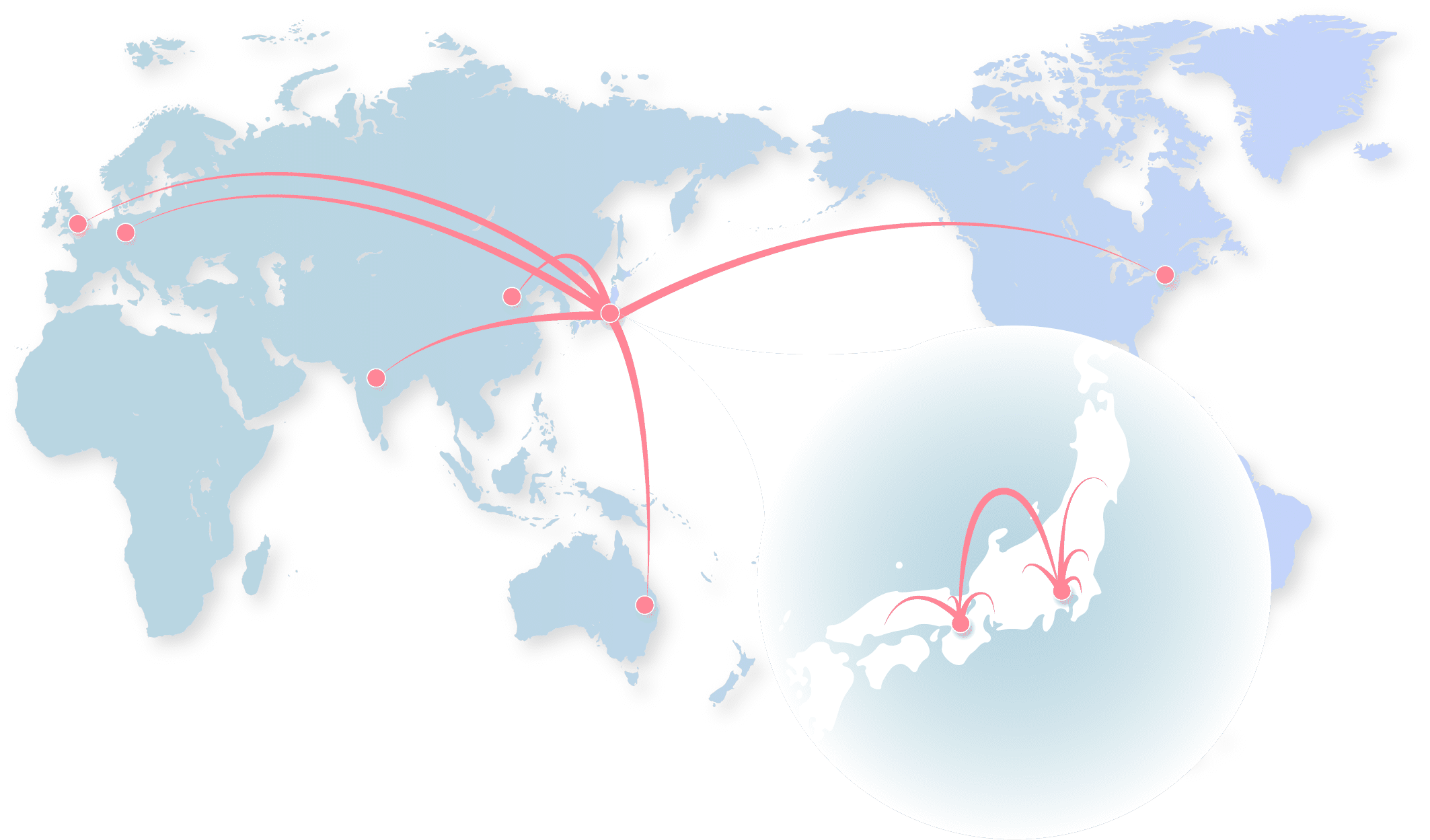 世界地図グローバルマップ